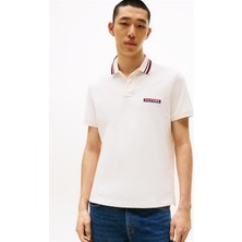 Tommy Hilfiger Erkek Pamuklu Regular Fit Logo Işlemeli Kısa Kollu Sarı Polo Yaka T-Shirt MW0MW39837-Z00