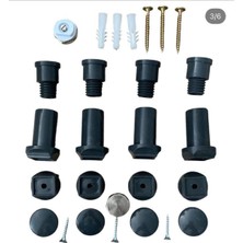 Bando Havlupan Montaj Set Siyah