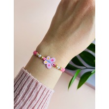 Fynbos Sevimli Kelebek Figürlü Incili Çocuk Bileklik