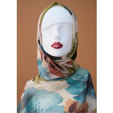 Sinem Perbello Dijital Istanbul Şal Nane Yeşili