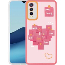 Vivo Y20S Kılıf Sbt M-Fit Desenli Kapak-Love Story No2
