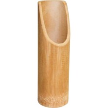 abnturk 17 cm Yüksek Kaliteli Bambu Kalemlik