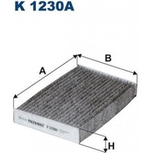 Filtron Mllzngzr Polen Filtresi Fluence 1.6 16V-2.0 16V-1.5 Dci 10 Nissan Juke 1.6-1.5 Dci 10 Karbonlu