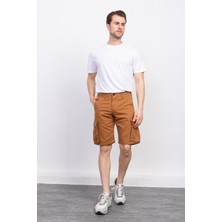 Megalomans 2416 Kiremit Cepli Kargo Şort