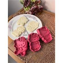 PremiumPort Renkli Kurabiye Kalıbı Seti, Eğlenceli ve Şık Tasarımlar, 3'lü Paket