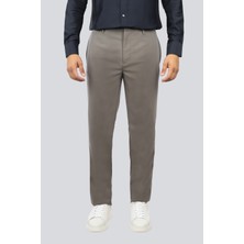 Emporio Armani Erkek Normal Kalıp Düz Paça Metalik Kartal Imzalı Bej Pantolon EM003660 AF18079-U8092