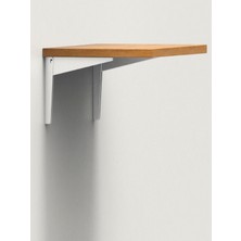 Tempo Katlanır Raf Altı Ayak Beyaz 45 cm