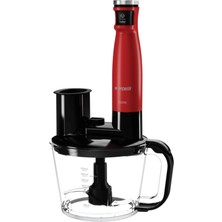 Arçelik Kırmızı Rhb 6050 K Resital El Blender Seti, Pratik ve Şık Mutfak Aracı