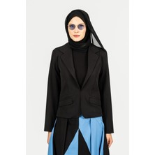 By Özlem Yazan Kendall Kruvaze Yaka Klasik Fit Kadın Ceket