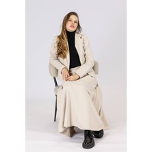 By Özlem Yazan Örme Kumaş Astarsız Kadın Blazer Ceket