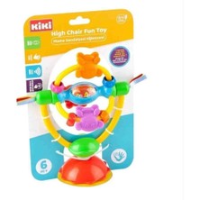 Kiki Eğitici Bebek Oyuncağı - Mama Sandalyesi Için Vakumlu Çıngıraklı Dönence (Bpa Free)