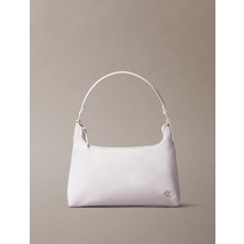 Calvin Klein Kadın Fermuar Kapamalı Ck Logolu Kısa Askılı Lila Omuz Çantası LV04K3219G-VUW