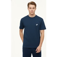 Playoff P T-Shirt Mavi