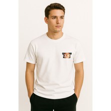 Playoff Basketbol T-Shirt Beyaz