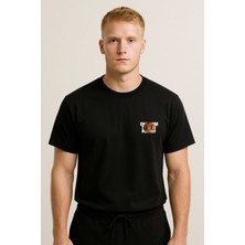 Playoff Basketbol T-Shirt Siyah