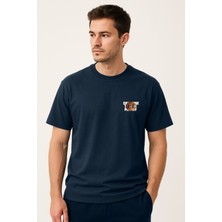 Playoff Basketbol T-Shirt Lacivert