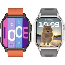 Yollayenilensin TW11 Mini Akıllı Saat 41MM 1.75" Ekran Bluetooth Arama Spor Modları Kalp ve Oksijen Takibi