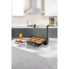 Allians Pratik ve Şık Siyah Tost Makinesi - Hızlı ve Eşit Kızartma