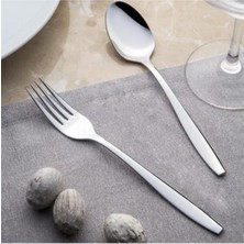 PremiumPort Sahra Yemek Kaşık Takımı, 12'li Set, Şık ve Dayanıklı Mutfak Gereçleri