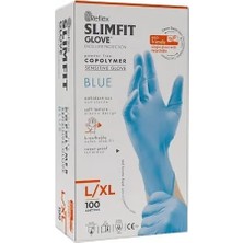 Şeylişeyler – Reflex Slimfit Sensitive Mavi Eldiven – L-Xl – 100’LÜ – 1 Kutu