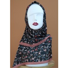 Sinem Monalisa Dijital Dubai Kaşmir Eşarp Pembe