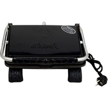 Allians 1800W Siyah Döküm Tost Makinesi, Ev Tipi, Organik ve Dayanıklı Tasarım