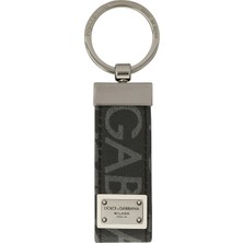 Dolce & Gabbana Logo Jacquard Keyring