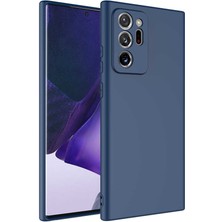 Subutu Galaxy Note 20 Ultra Kılıf Sbt Mara Laaakan Kapak-Lacivert