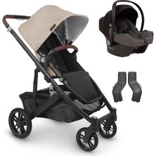 Uppa Baby Uppababy Cruz V2 Cosmo Travel Sistem Bebek Arabası Liam - Grey
