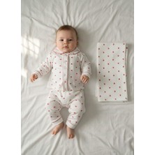 Buufuu Bebek Pamuk Baskılı Uzun Kollu Mevsimlik Alt Üst Takım ve Kundak Battaniyeli (85X85)