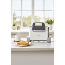 Allians Krem Gold Tost Makinesi 1360H, Şık ve Pratik Lezzetler Için Ideal