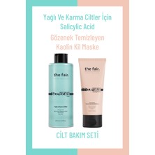 The Fair. Yağlı Akneye Yatkın Cilt Salisilik Asit Tonik 200 ml Temizleyen Kaolin Kil Maske 100 ml