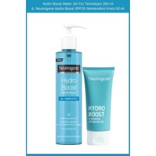 Hydro Boost Water Jel Yüz Temizleyici 200 ml &  Neutrogena Hydro Boost SPF25 Nemlendirici Krem 50 ml