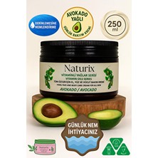 Naturix Vitaminli Yağlar Serisi Avokado Özlü El Yüz Vücut Kremi 250 ml Yoğun Nem Terapisi Tüm Ciltler İçin