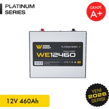 WERER ENERGY 12V 460Ah LiFePO4 Platinum Series Bluetooth'lu Lityum Demir Fosfat Akü