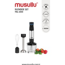 Musullu MSL-2033 Blender Set