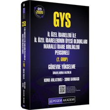 Pegem Akademi Yayıncılık 2026 GYS İl Özel İdareleri ile İl Özel İdarelerinin Üyesi Oldukla