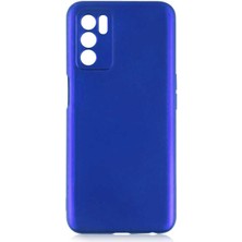 Subutu Oppo A16 Kılıf Sbt Premier Silikon Kapak-Saks Mavi