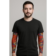 Osense Çorap Dövme Giyilebilir Kol Bacak Dövmesi Likralı 2 Adet Model 4