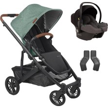 Uppa Baby Uppababy Cruz V2 Cosmo Travel Sistem Bebek Arabası Gwen - Grey