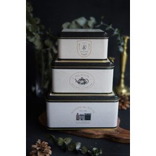 PremiumPort Şık Desenli Metal Saklama Kabı ve Makyaj Organizeri, Pratik Kullanım