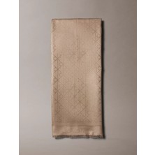 Calvin Klein Kadın Ck Monogram Logolu Bej Şal & Eşarp & Fular LV04F8062G-QBV