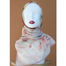 Sinem Monalisa Hibrit Dijital Natıral Eşarp Yavru Ağzı