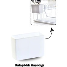 PremiumPort Beyaz Bulaşıklık Kaşıklığı, Pratik ve Şık Mutfak Gereciği