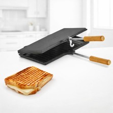 Allians Pratik ve Şık Ocak Üstü Teflon Tost Makinesi, Kolay Kullanım ve Temizlik Sağlar