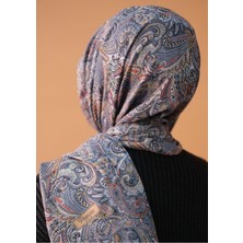 Sinem Picasso Hibrit Digital Fresh Şal Gri