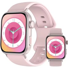 Yollayenilensin GW11 Mini Akıllı Saat 1.75" Ekran Bluetooth Arama Kalp ve Oksijen Takibi 3 Kordon Hediyeli