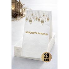 Van Vleck Hoşgeldin Ramazan Baskılı Sofra Peçetesi – Ramazan Ayına Özel 29 Adet Dekoratif Peçete