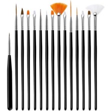 PremiumPort Pratik ve Çok Amaçlı 15'li Pasta Fırça Seti, Temizlik Kolaylığı