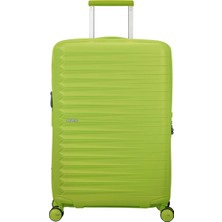 American Tourister American Touriester Yeşil FastForward Spinner Körüklü 68/25 Orta Boy Valiz